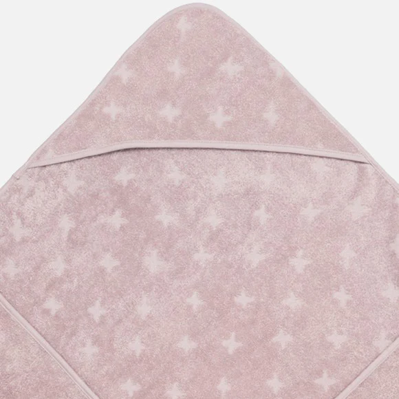 Baby Cotton Hooded Towel - Nightingale - Image 2