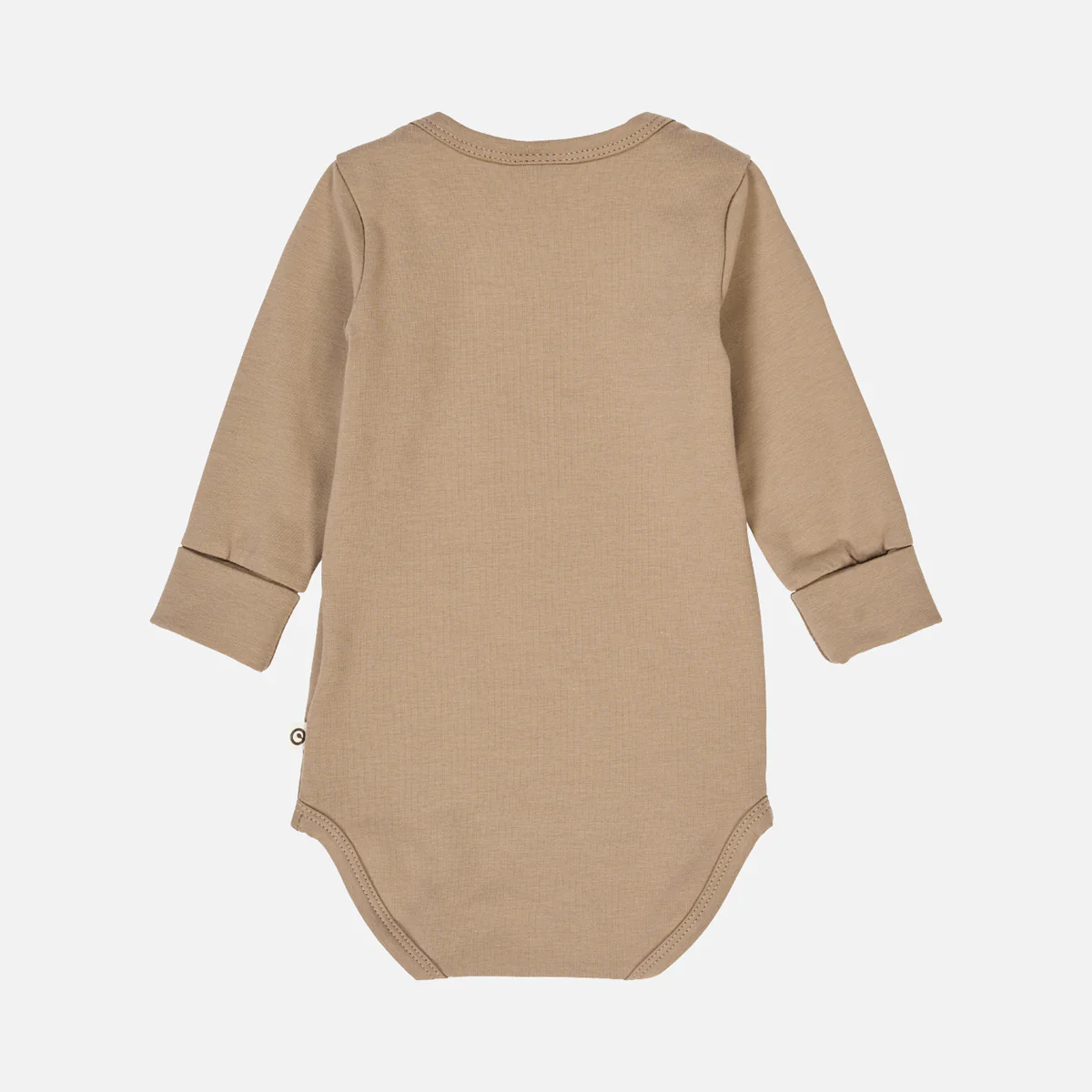 Baby Cotton LS Body - Beige - Image 2