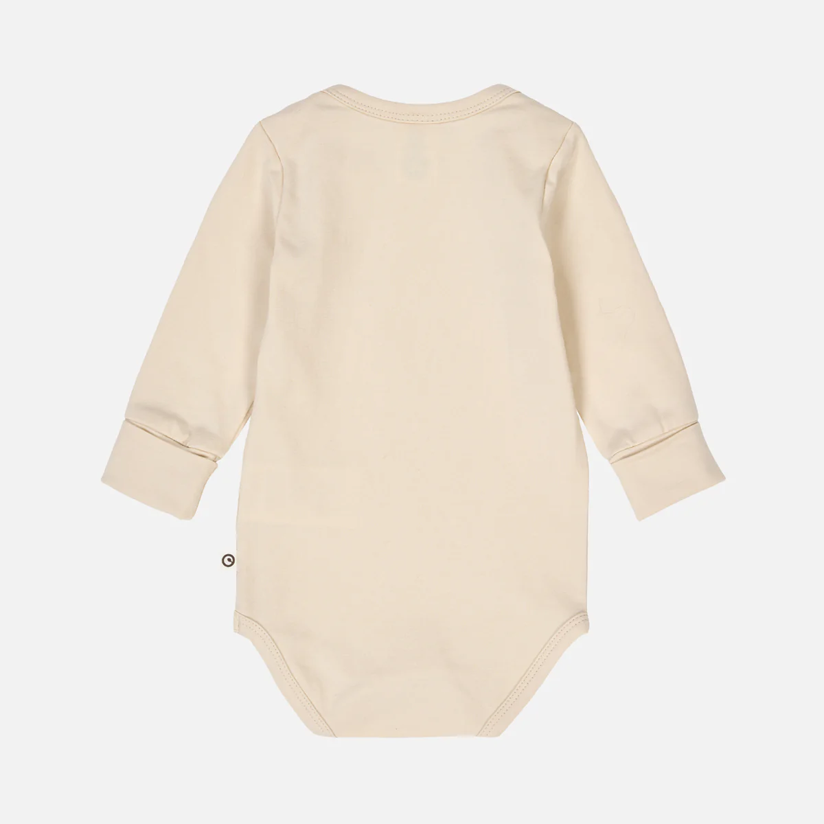 Baby Cotton LS Body - Oak - Image 2