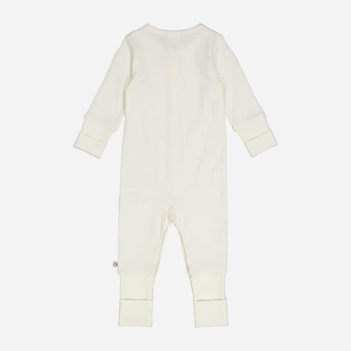 Baby Cotton Rib Pyjamas - Balsam Cream - Image 3