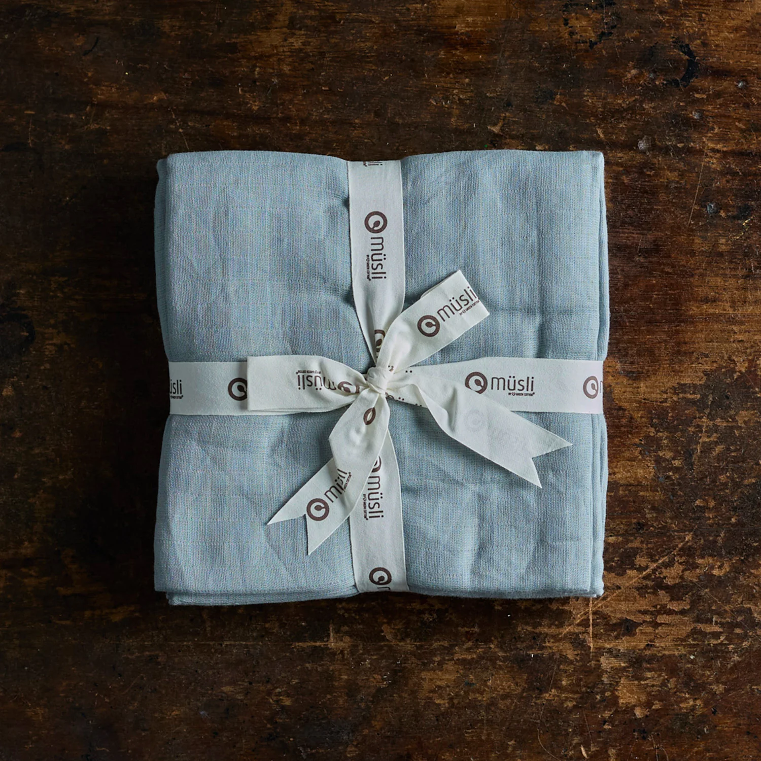 Cotton Swaddle - Jasmin Blue - Set of 2