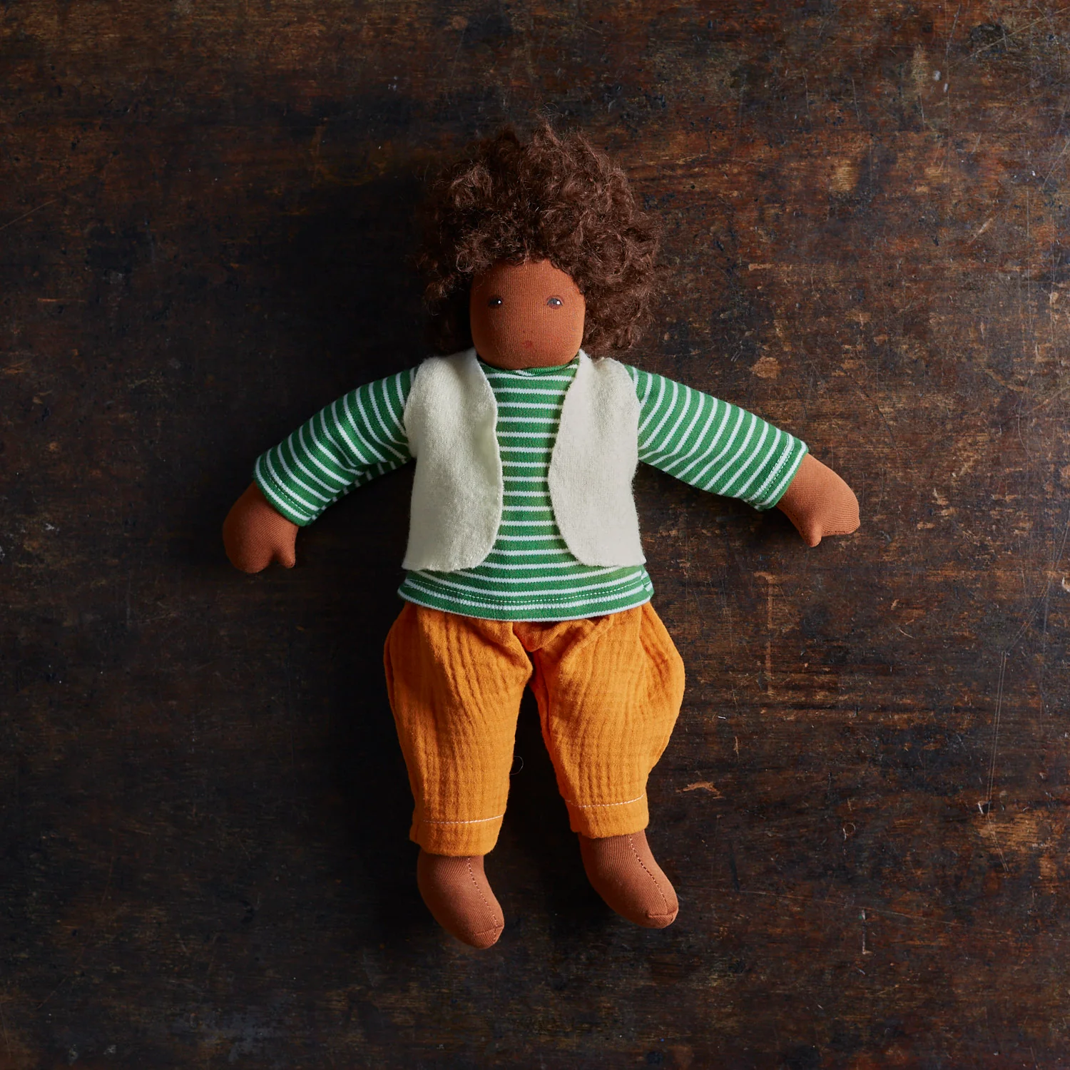 Handmade Cotton/Wool Waldorf Doll - Franz