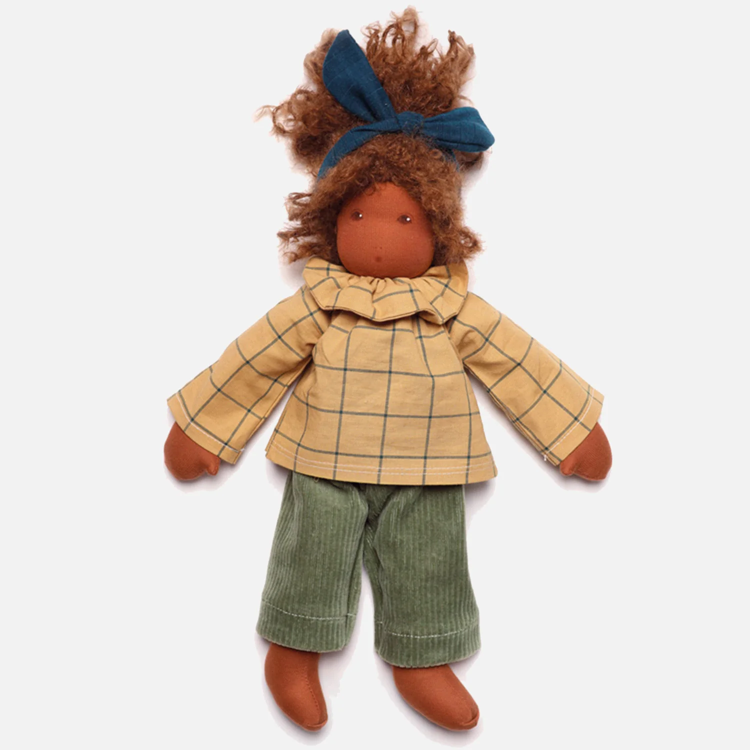 Handmade Cotton/Wool Waldorf Doll - Lola