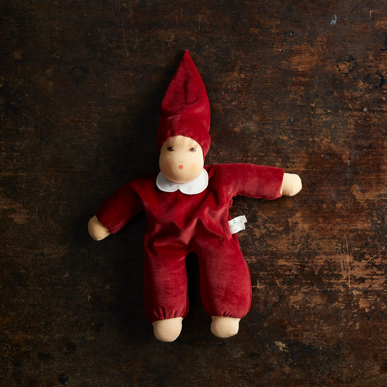 Handmade Cotton/Wool Waldorf Nanis Soft Dolls - Many Colours - Image 3