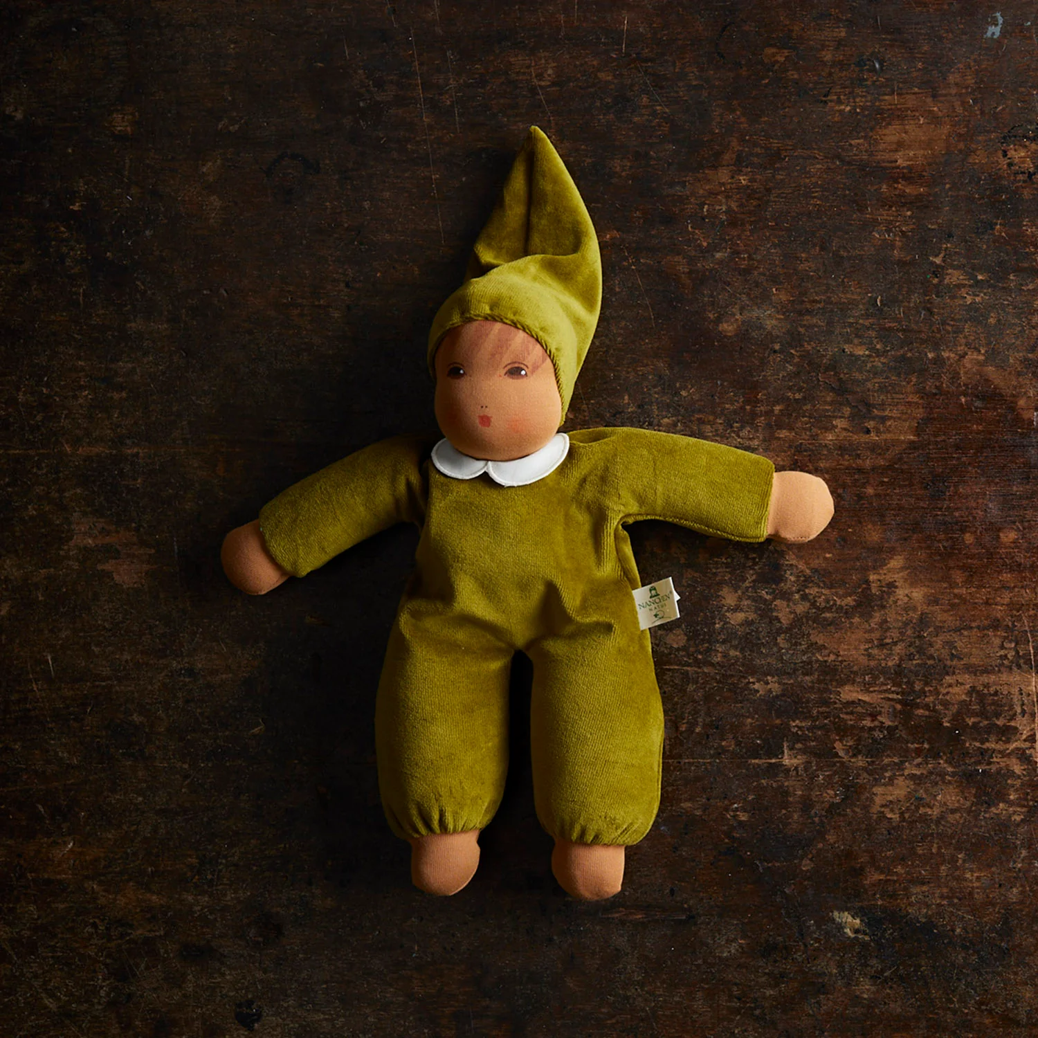 Handmade Cotton/Wool Waldorf Nanis Soft Dolls - Many Colours - Image 4