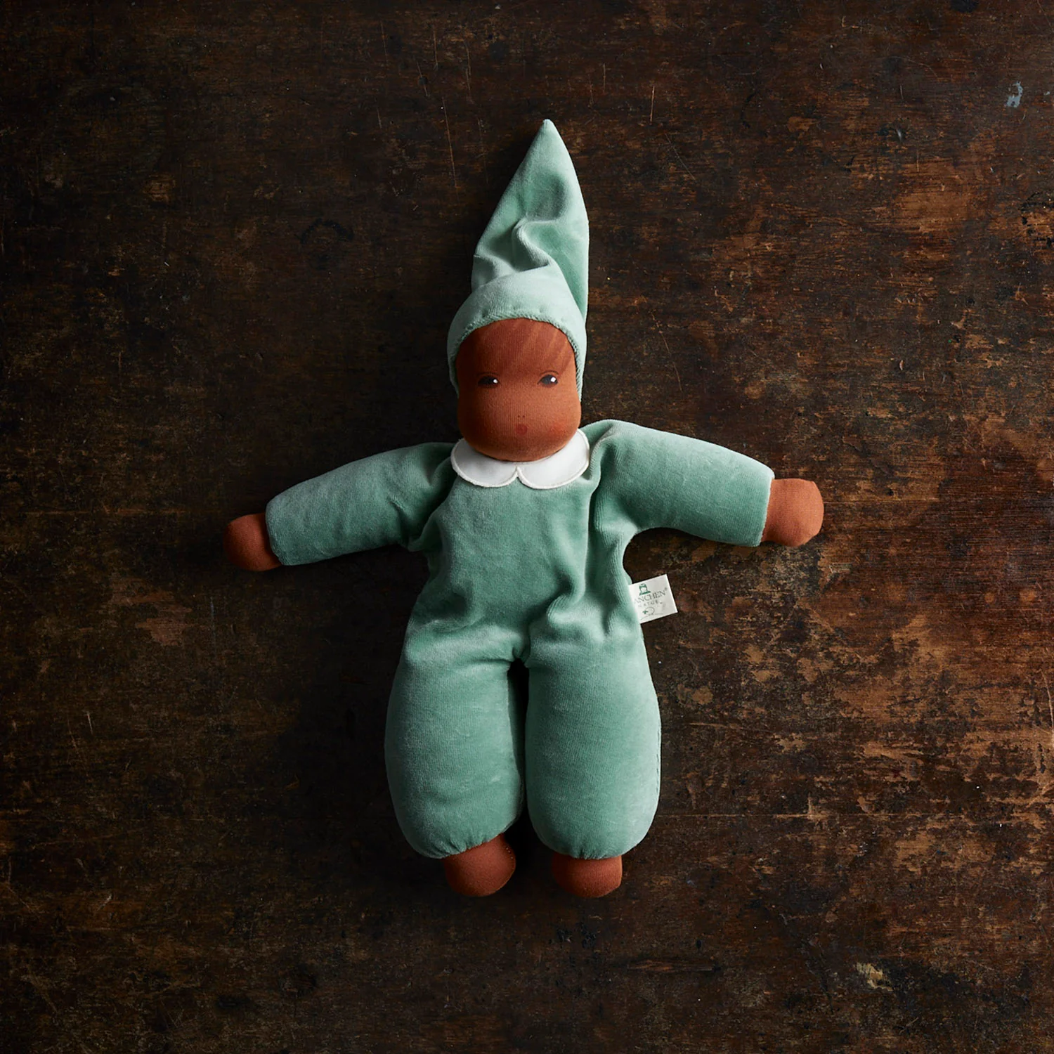 Handmade Cotton/Wool Waldorf Nanis Soft Dolls - Many Colours - Image 6