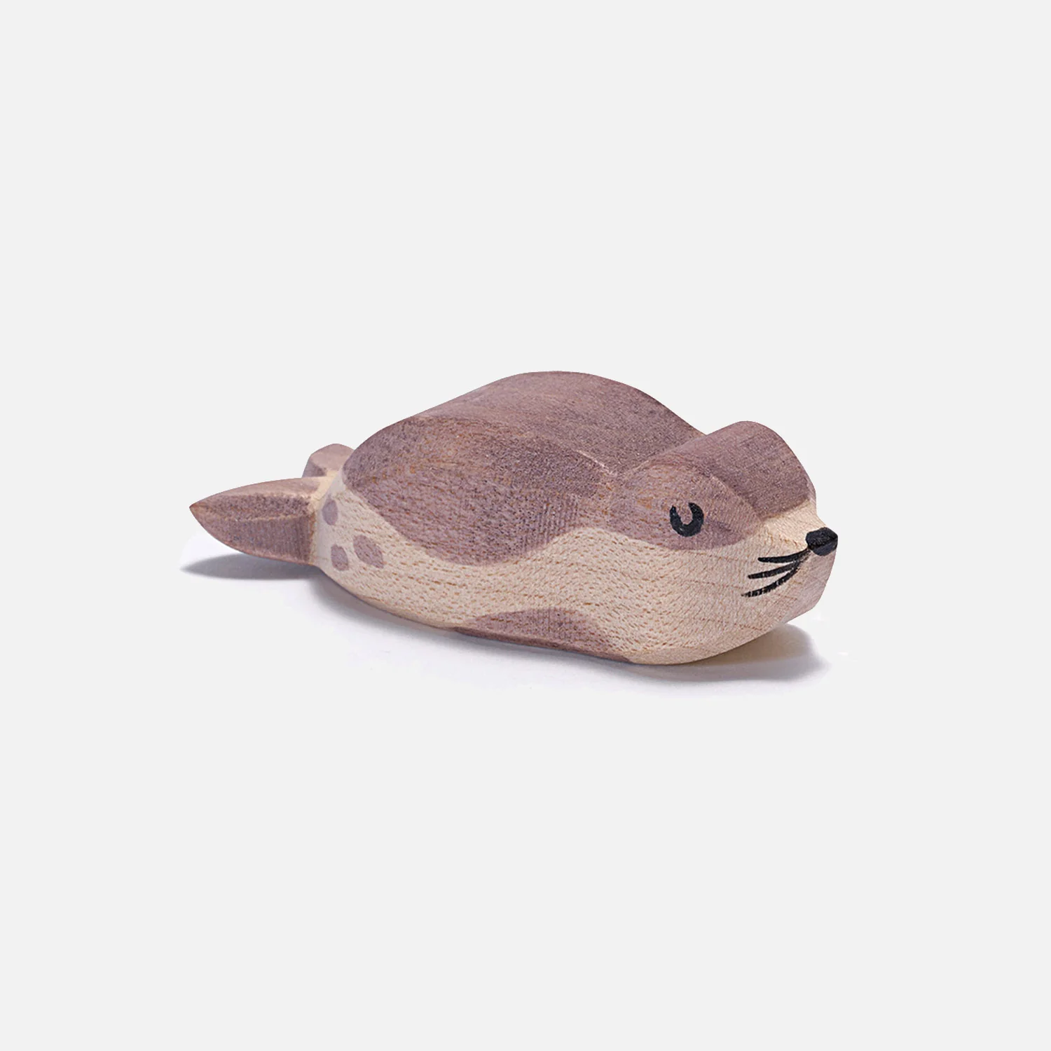 Handcrafted Wooden Baby Sea Lion - Image 2