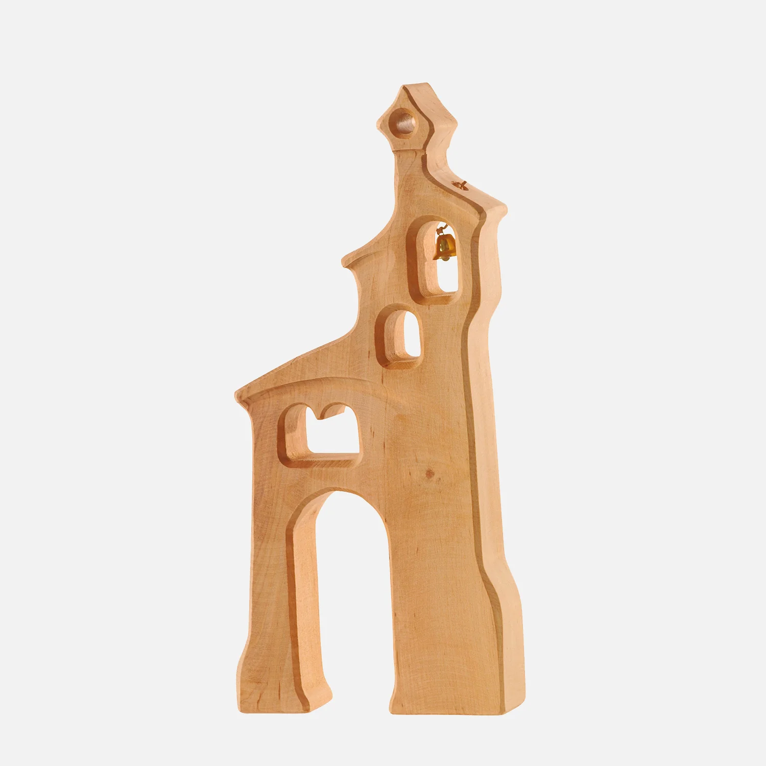 Handcrafted Wooden Very Large Bell Tower - Image 2