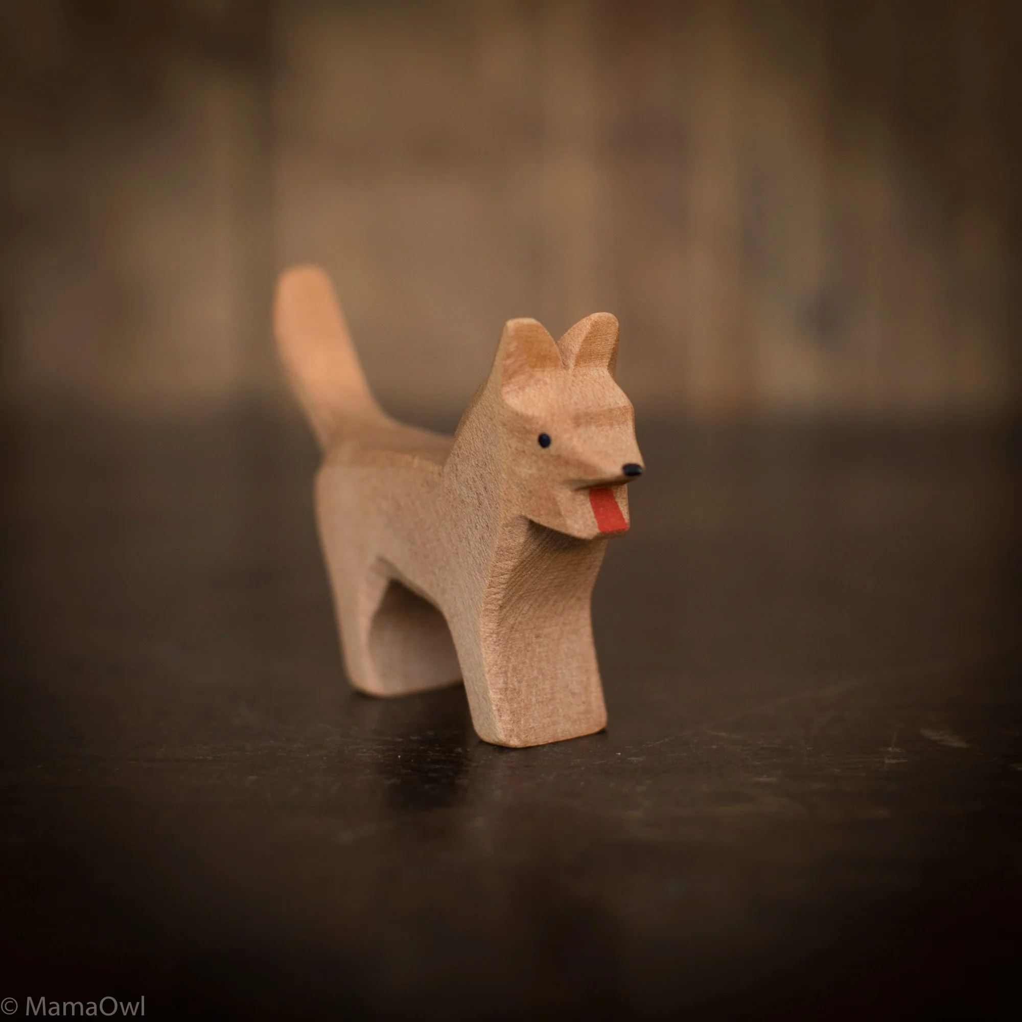 Handcrafted Wooden Bremer Dog