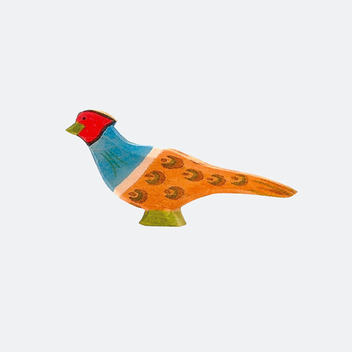 Handcrafted Wooden Pheasant - Image 2