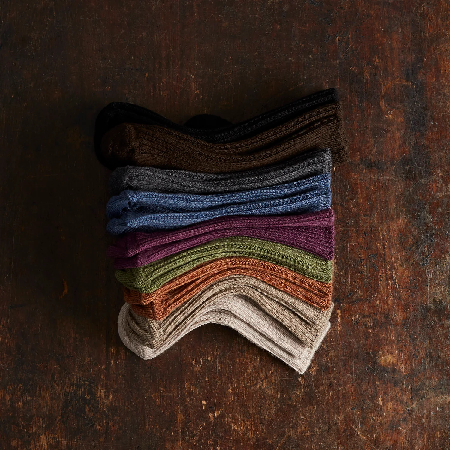Baby & Kids Merino Wool Socks - Cocoa - Image 2