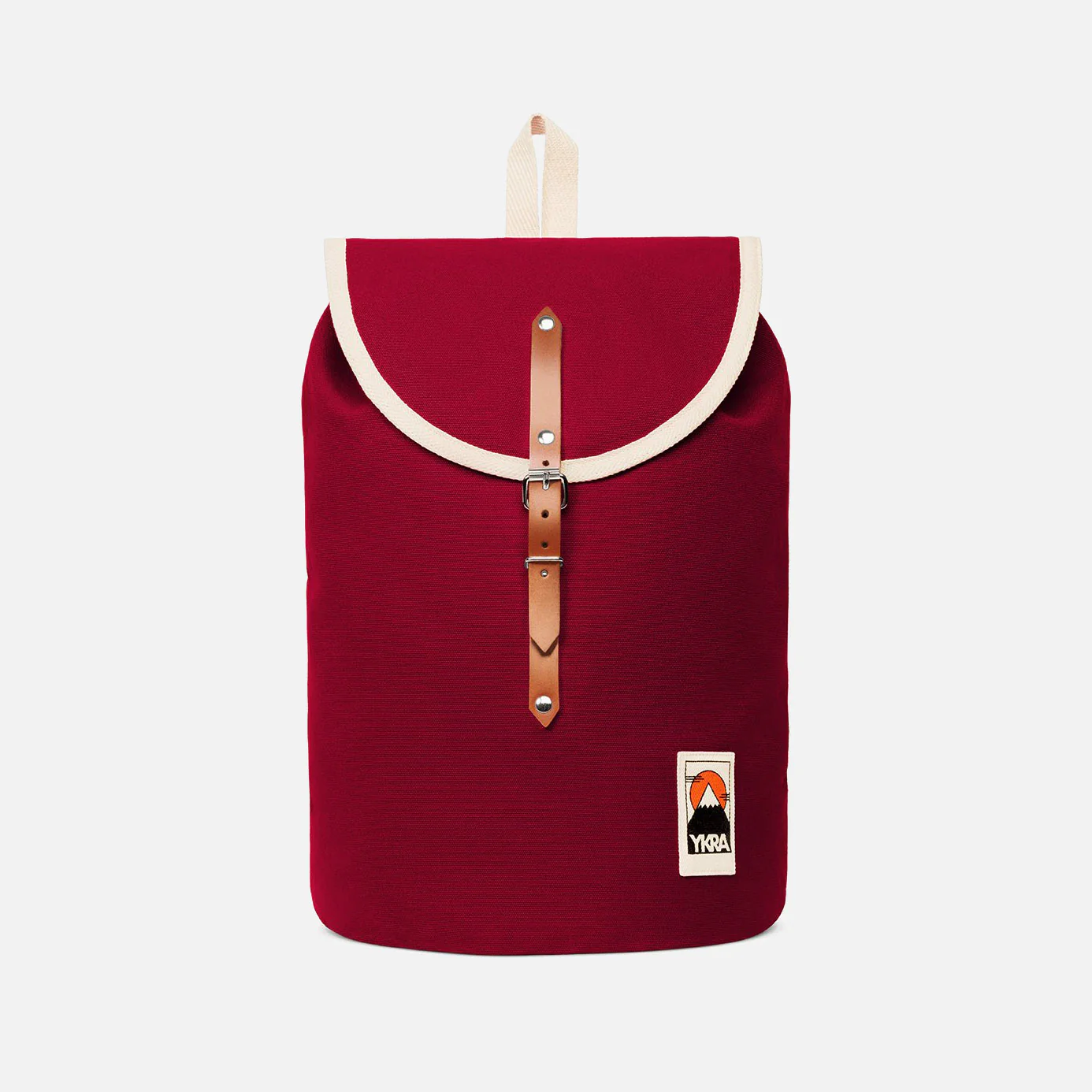 Cotton Canvas Sailor Backpack - Bordeaux - Image 2