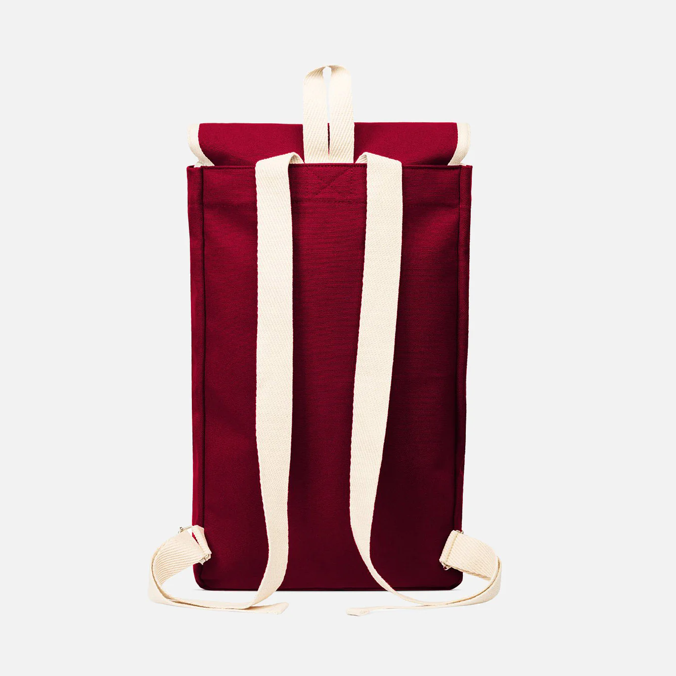 Cotton Canvas Sailor Backpack - Bordeaux - Image 3