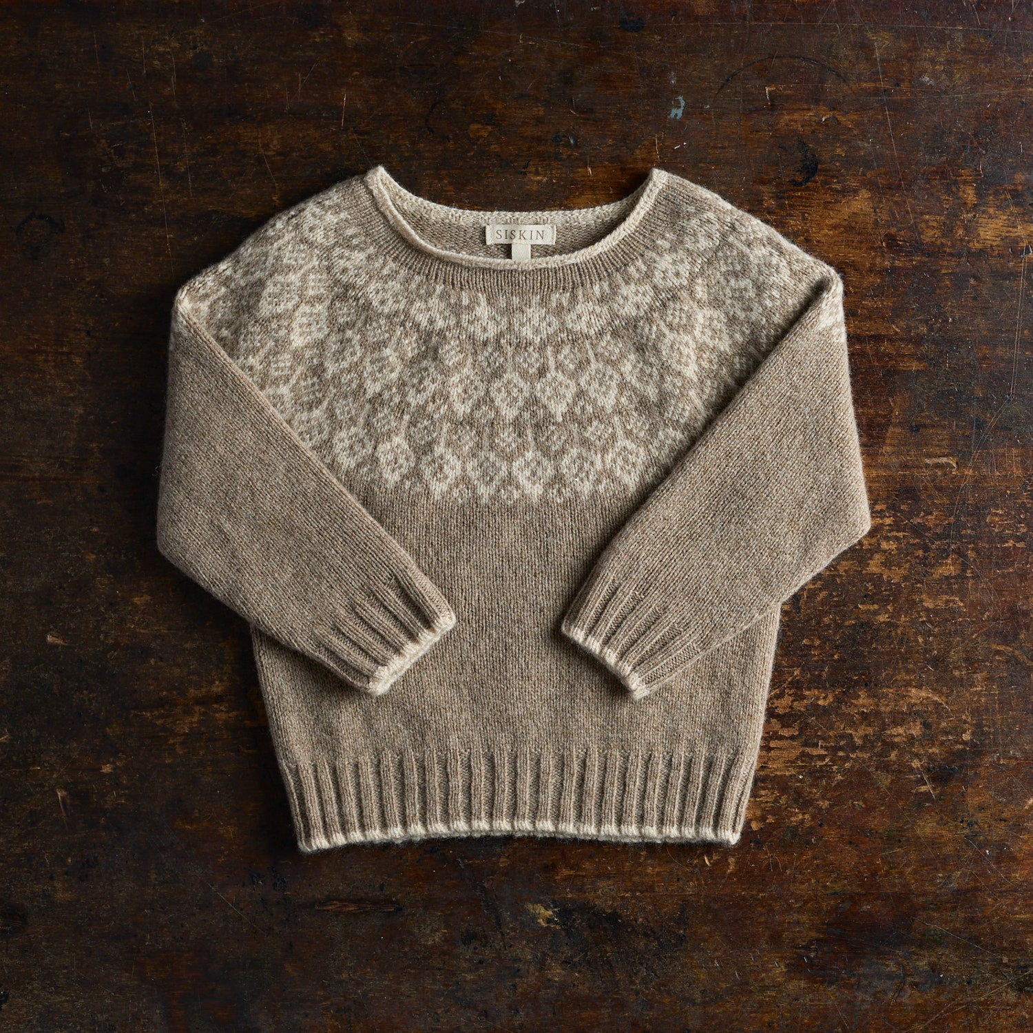 Autumn Baby & Kids Sweater - Superfine Lambswool - Feather