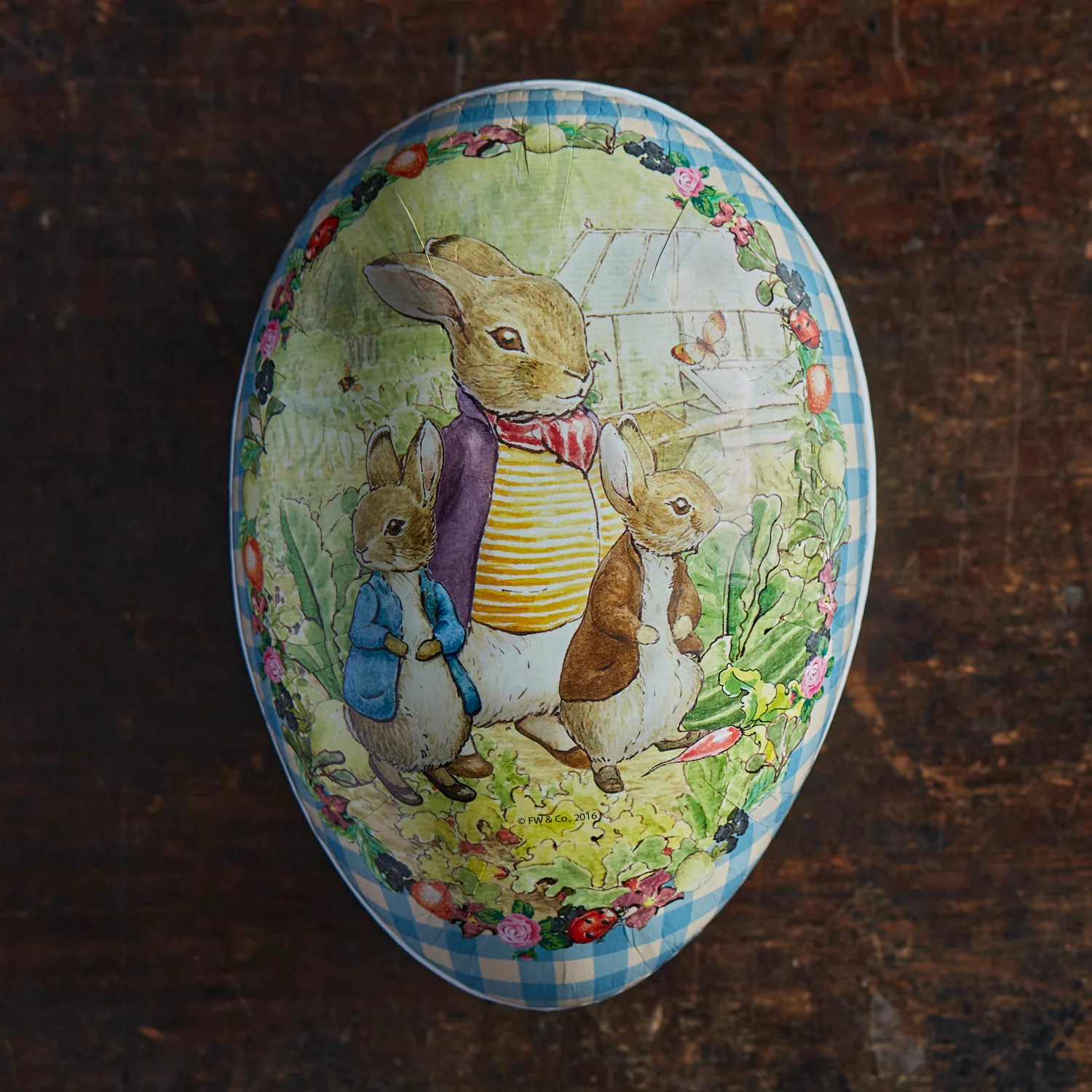 Paper Mache Large Easter Egg - Beatrix Potter - More Options - Image 13