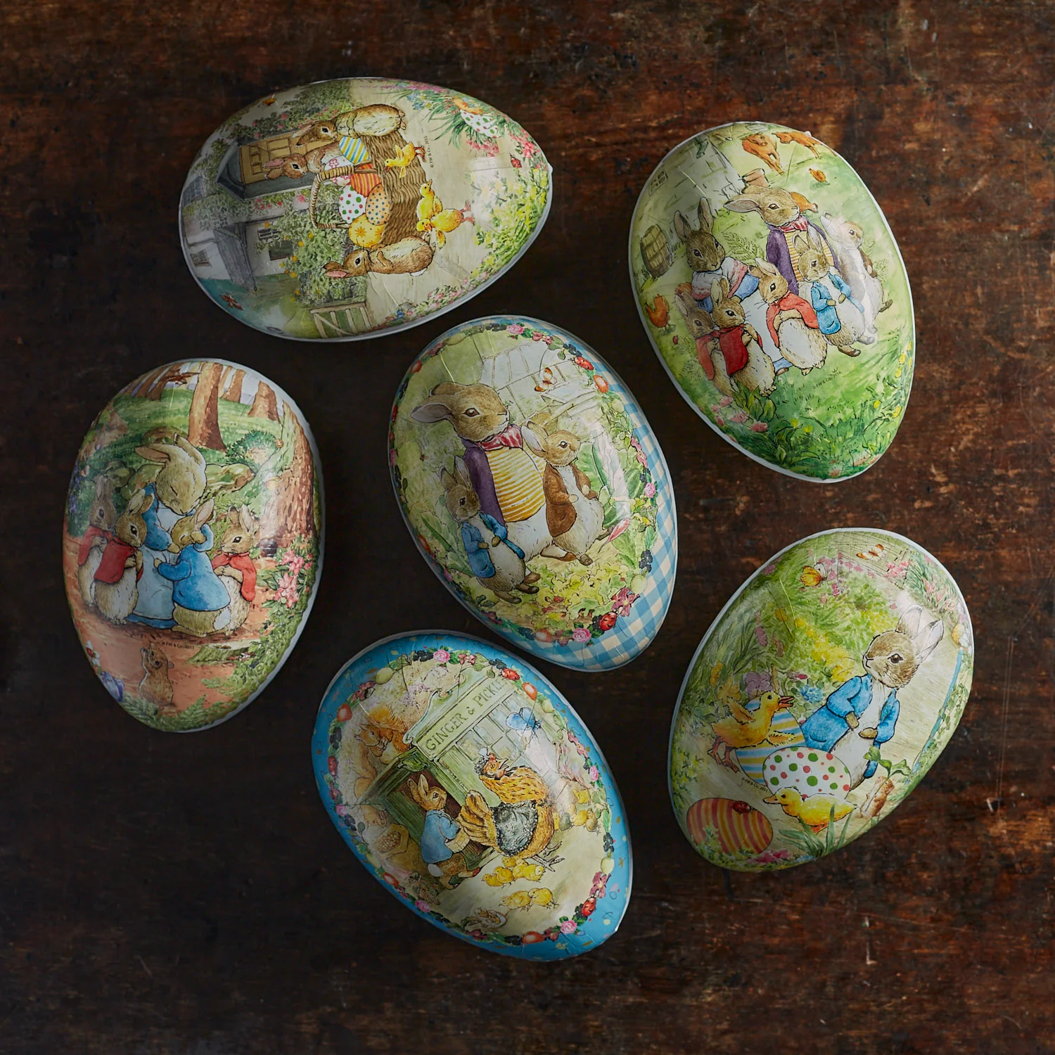 Paper Mache Large Easter Egg - Beatrix Potter - More Options - Image 2