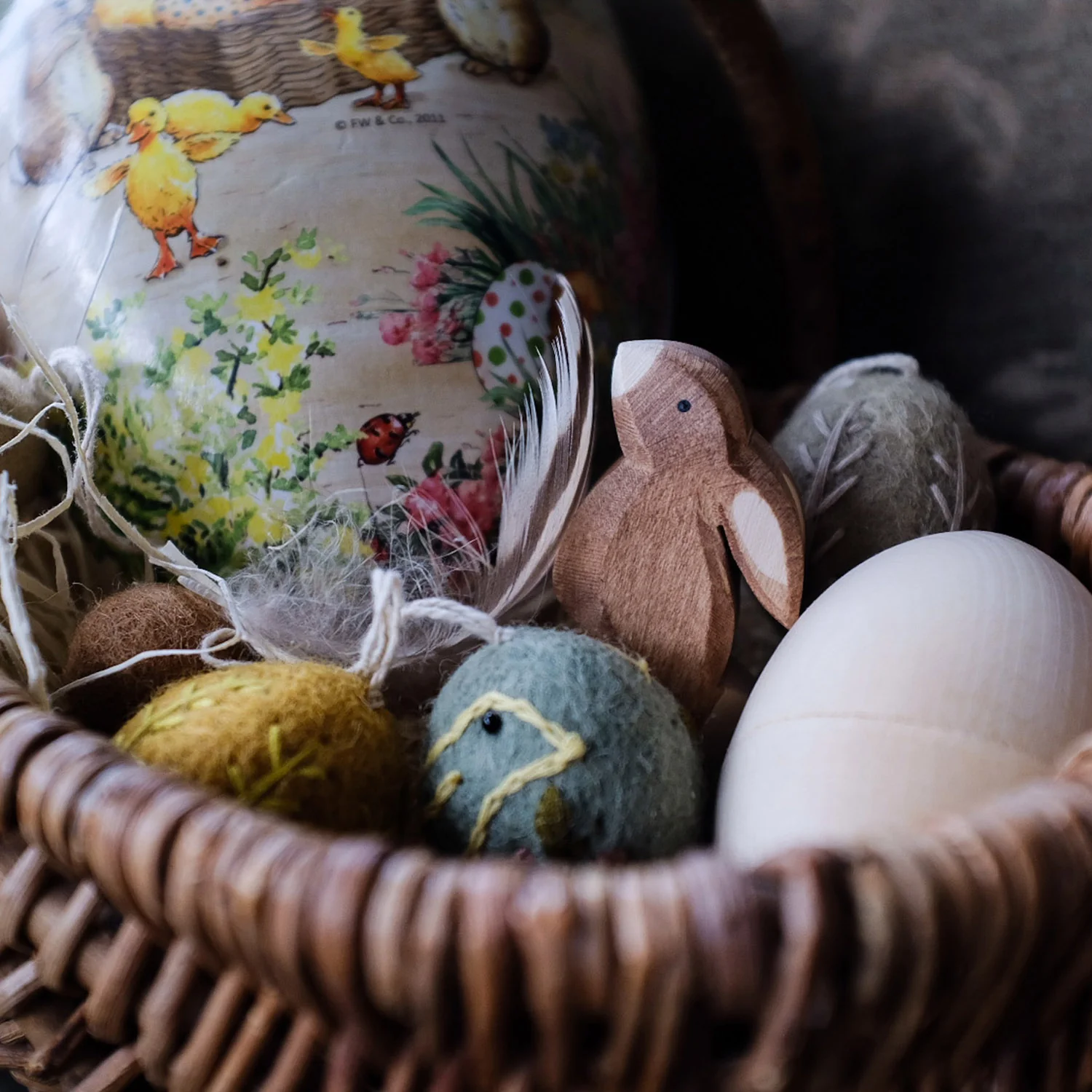 Paper Mache Large Easter Egg - Beatrix Potter - More Options - Image 4