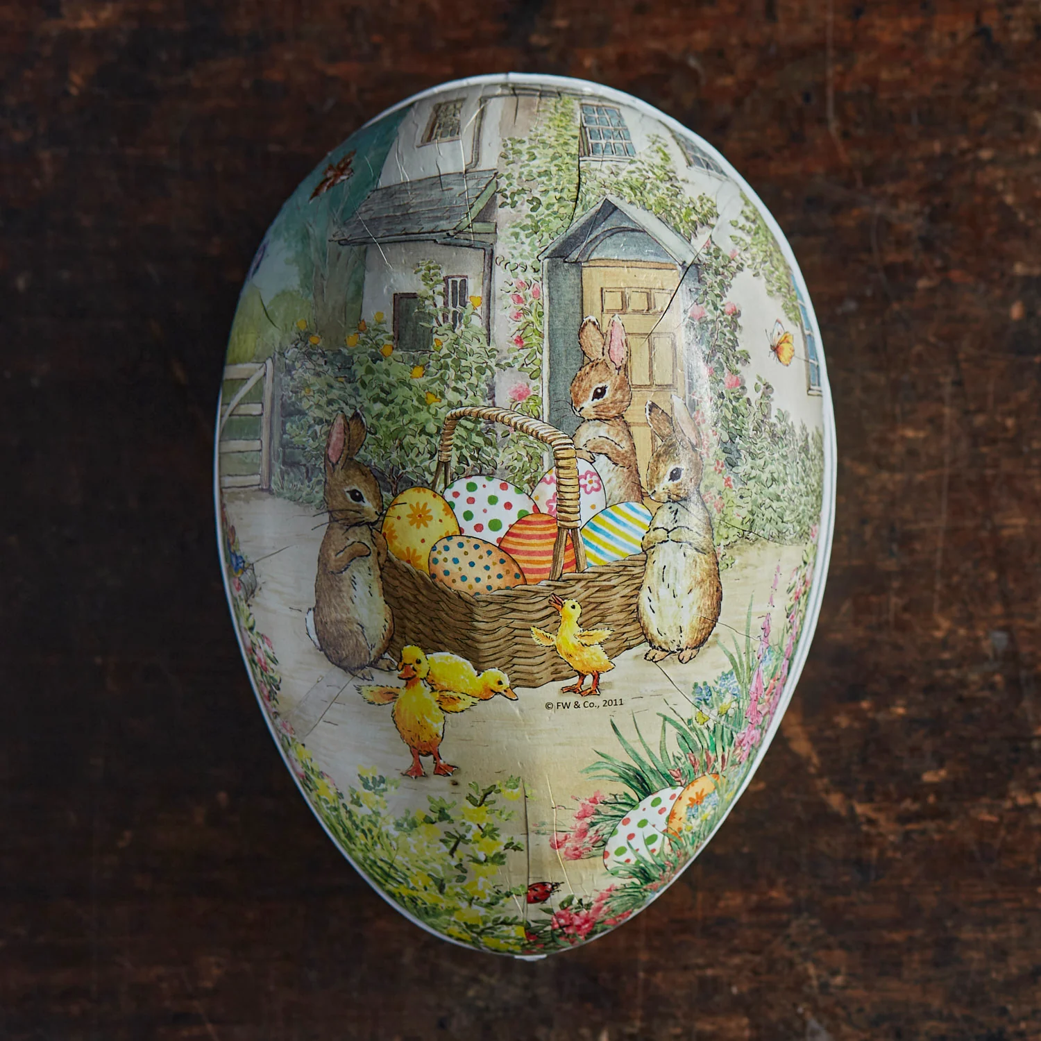 Paper Mache Large Easter Egg - Beatrix Potter - More Options - Image 6