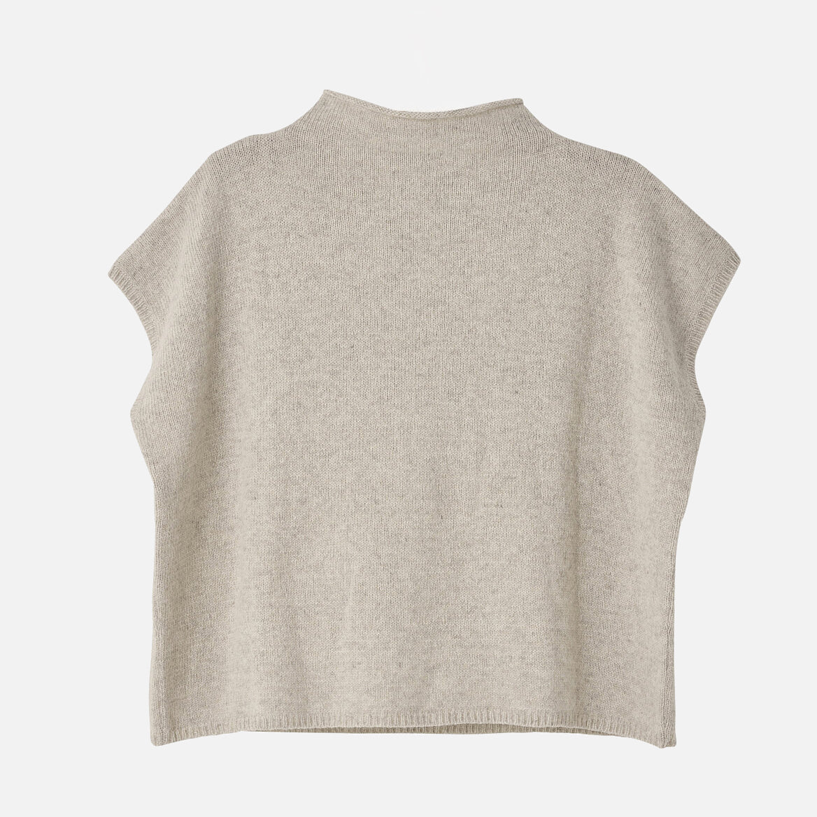 Women's Wool Sleeveless Vest - Nature - Image 3
