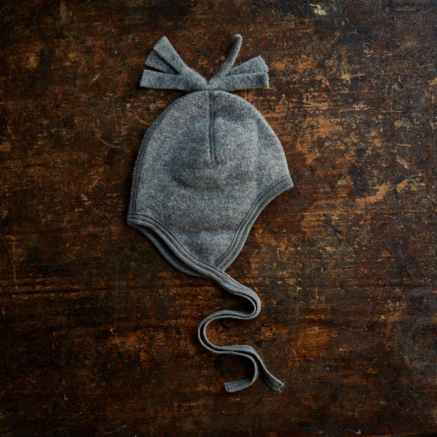 Pewit Baby Hat - Merino Wool Fleece - Slate