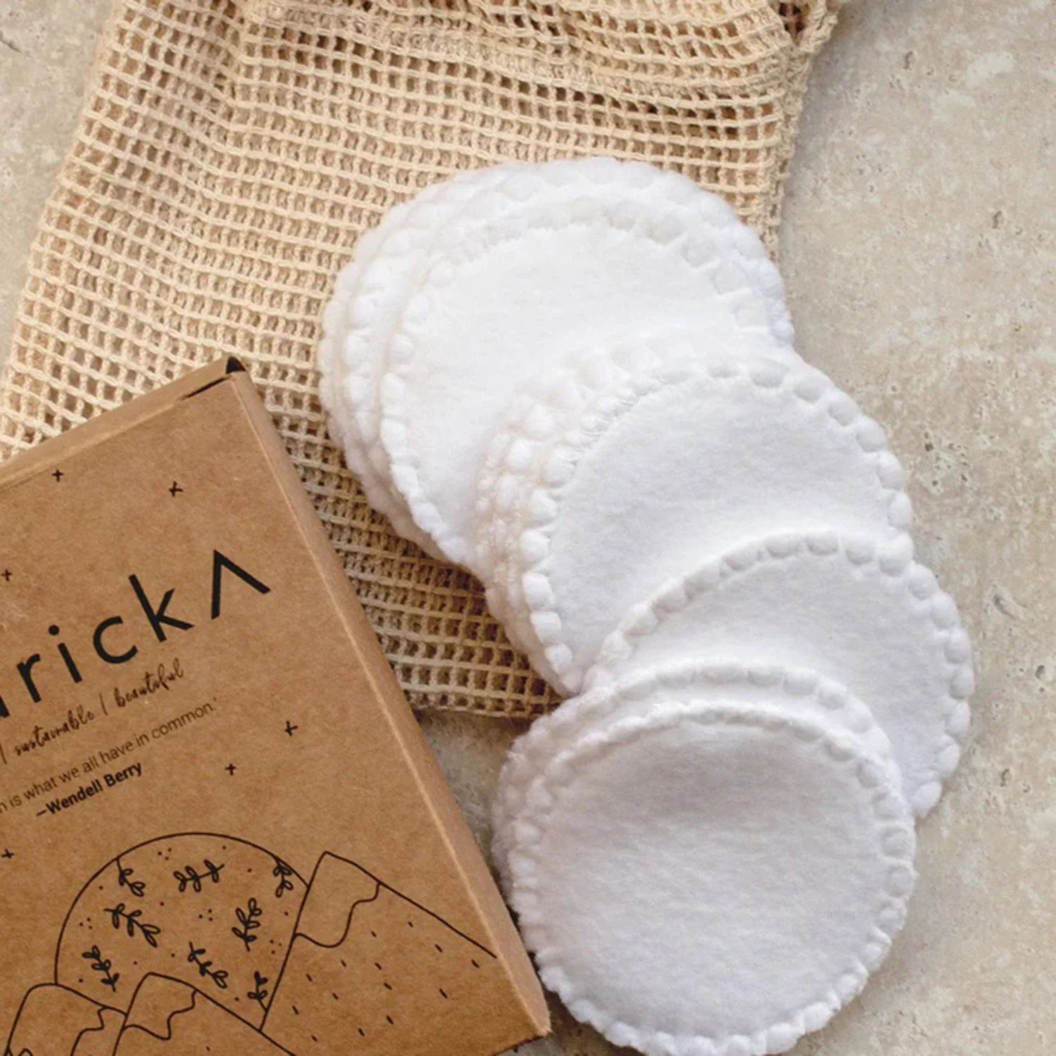 Cotton Rounds - Set of 10 - Image 2