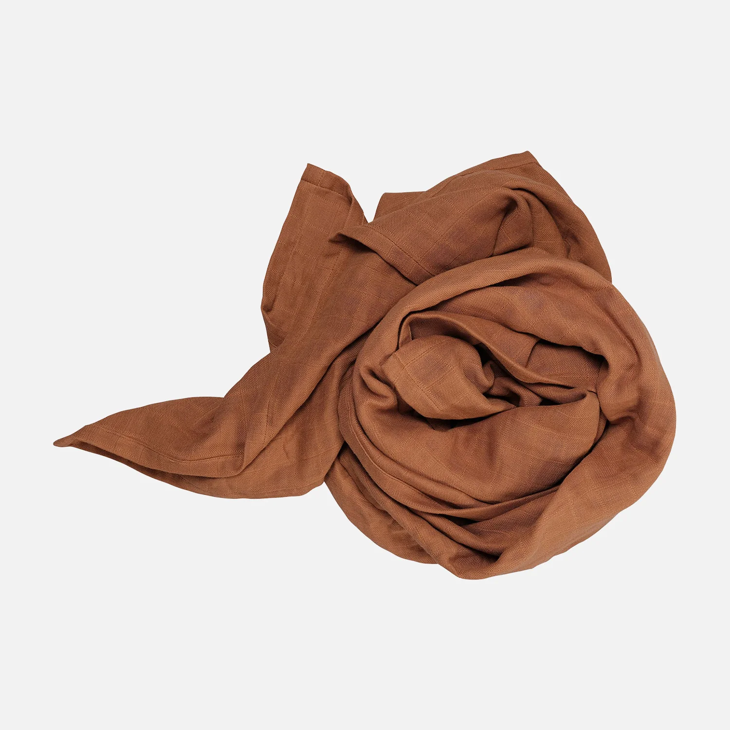 Cotton Swaddle - Cinnamon - Image 2
