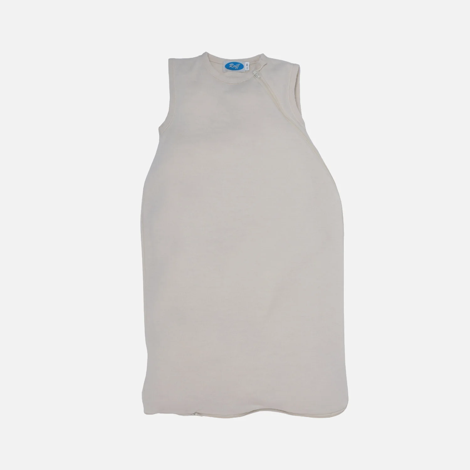 Merino Wool/Silk Sleeveless Terry Sleeping Bag - Natural - Image 2