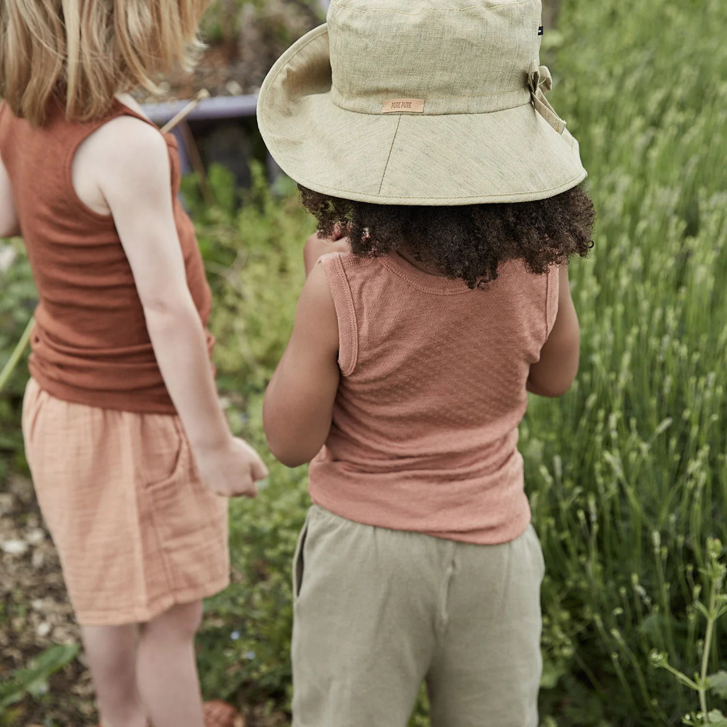 Swift Baby & Kids Top - Merino Wool & Silk - Deep Rust - Image 5