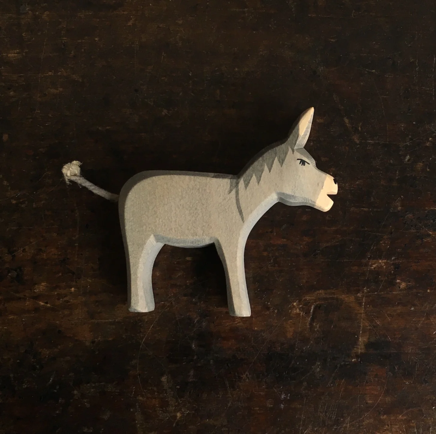 Handcrafted Wooden Bremer Donkey - Image 3