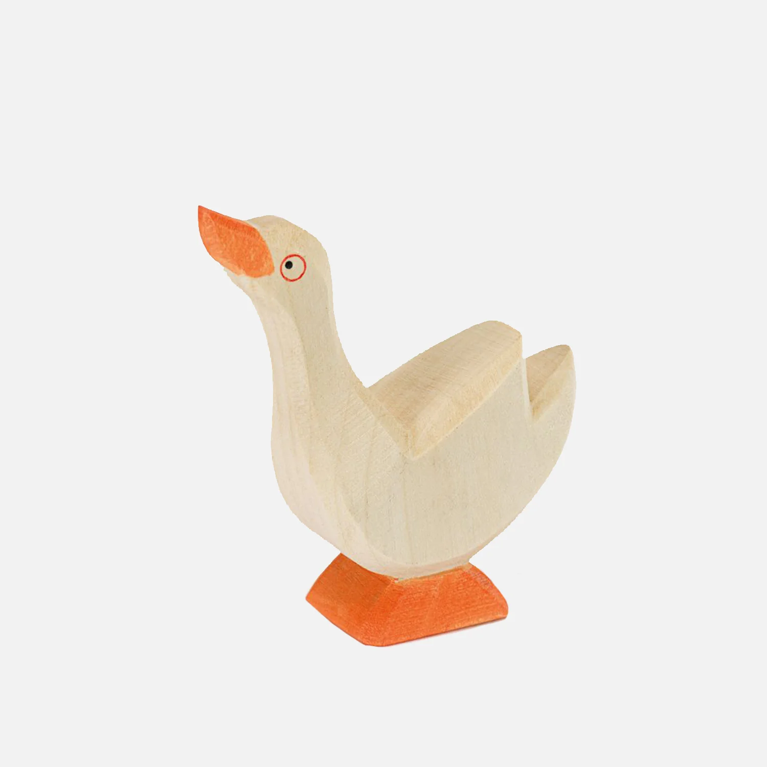 Handcrafted Wooden Head High Goose - Image 2