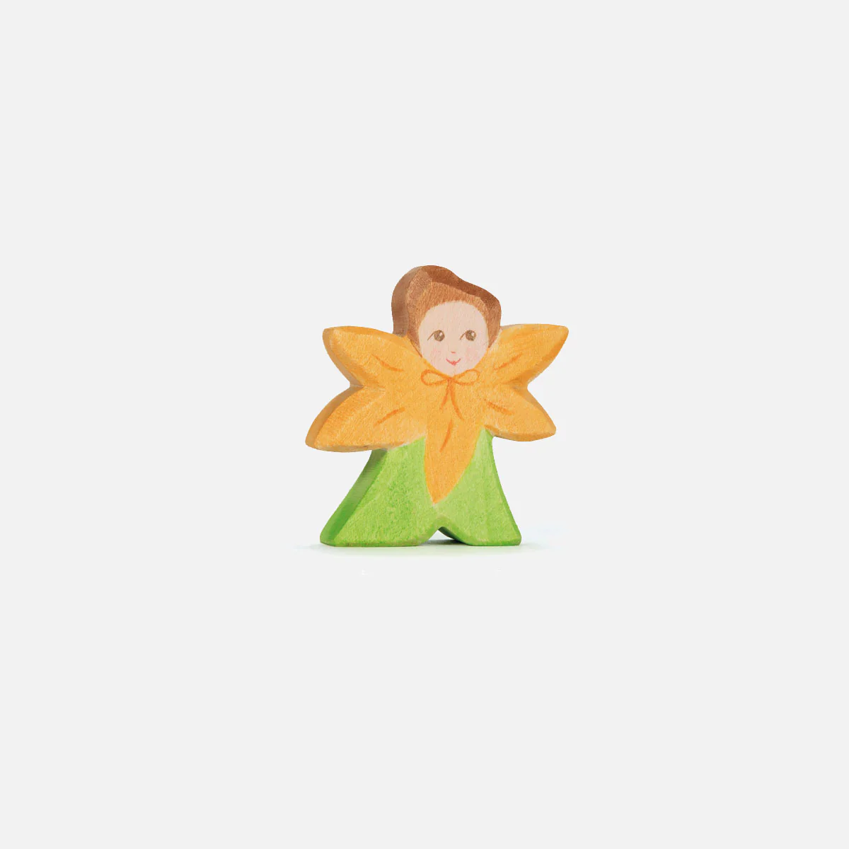 Handcrafted Wooden Flower Child - Calendula - Image 2