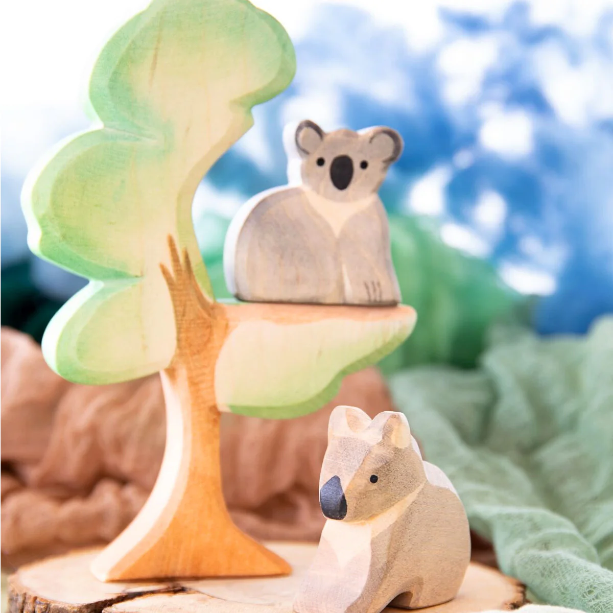 Handcrafted Wooden Koala - Image 2