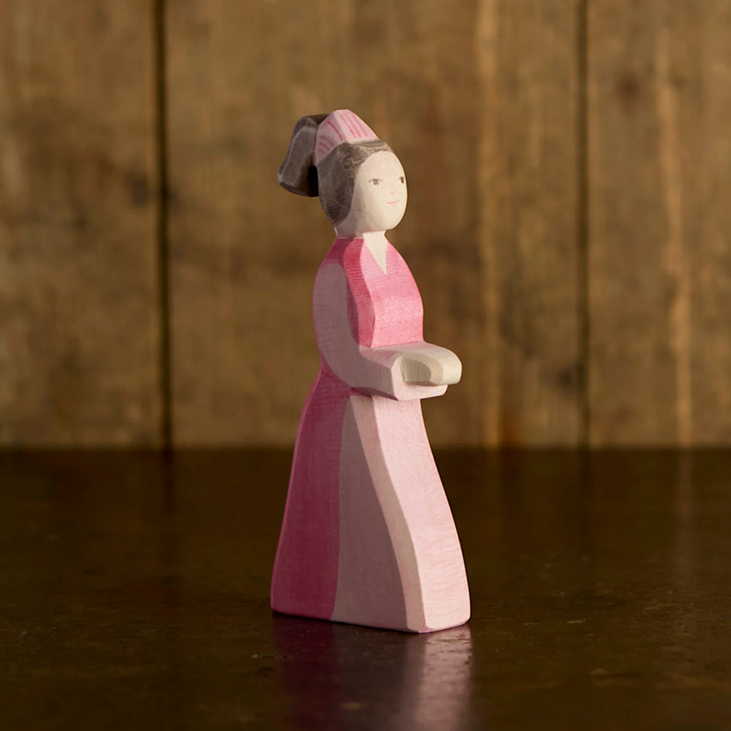Handcrafted Wooden Lady-in-waiting