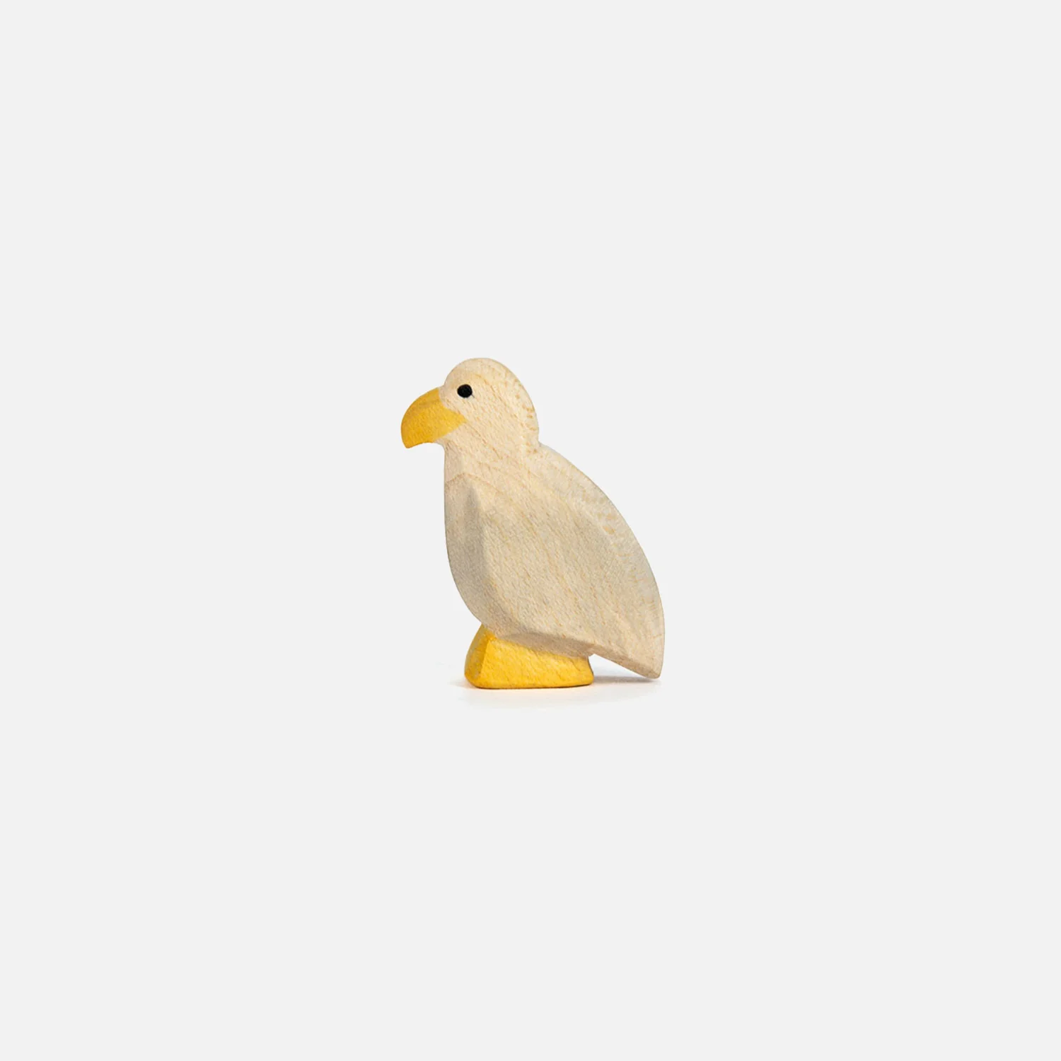 Handcrafted Wooden Baby Bald Eagle - Image 2