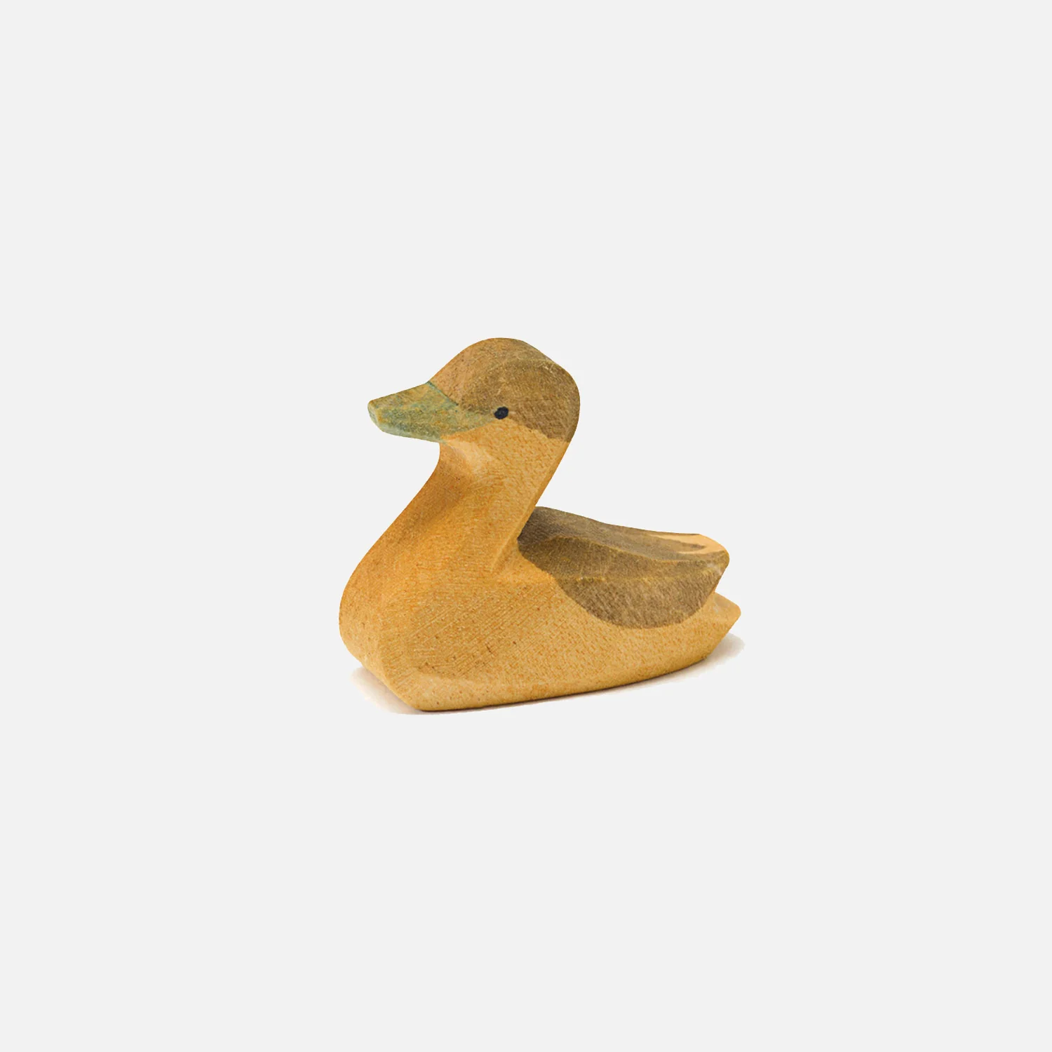 Handcrafted Wooden Baby Canada Goose - Image 2