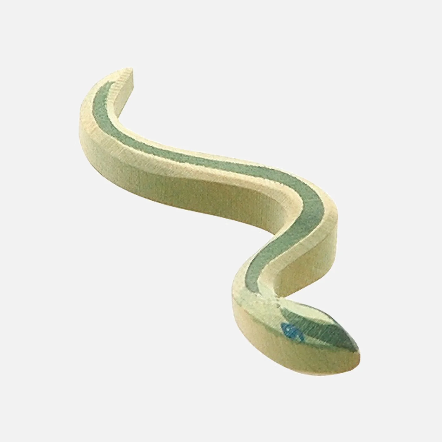 Handcrafted Wooden Snake - Image 2