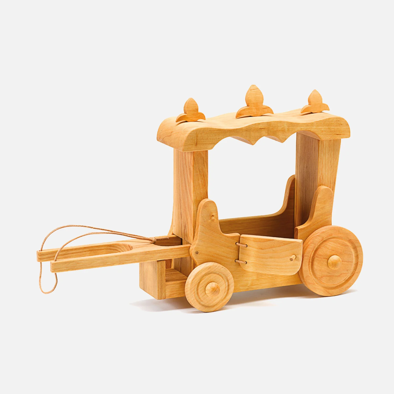 Handcrafted Wooden Stage Coach/Carriage - Image 2