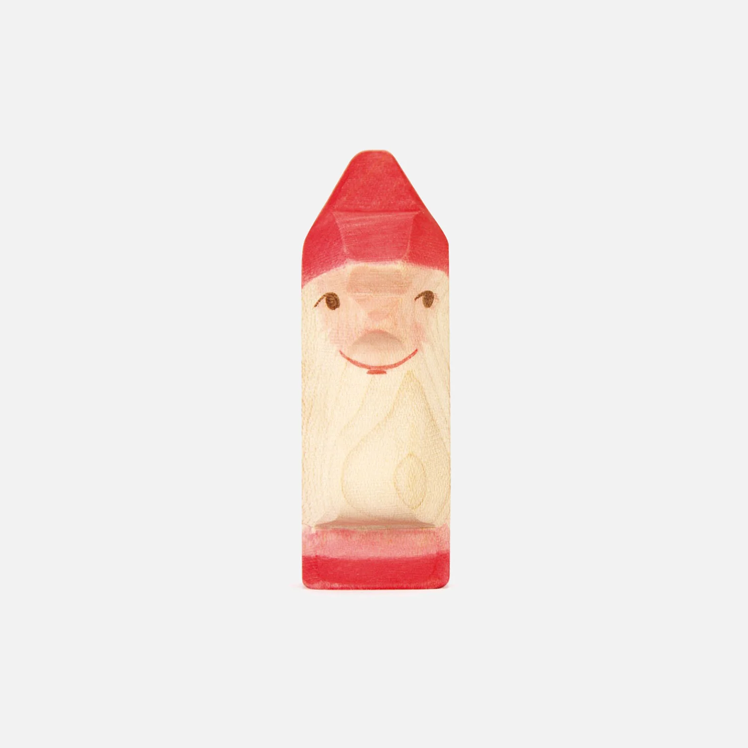 Handmade Wooden Dwarf - Red - Image 5