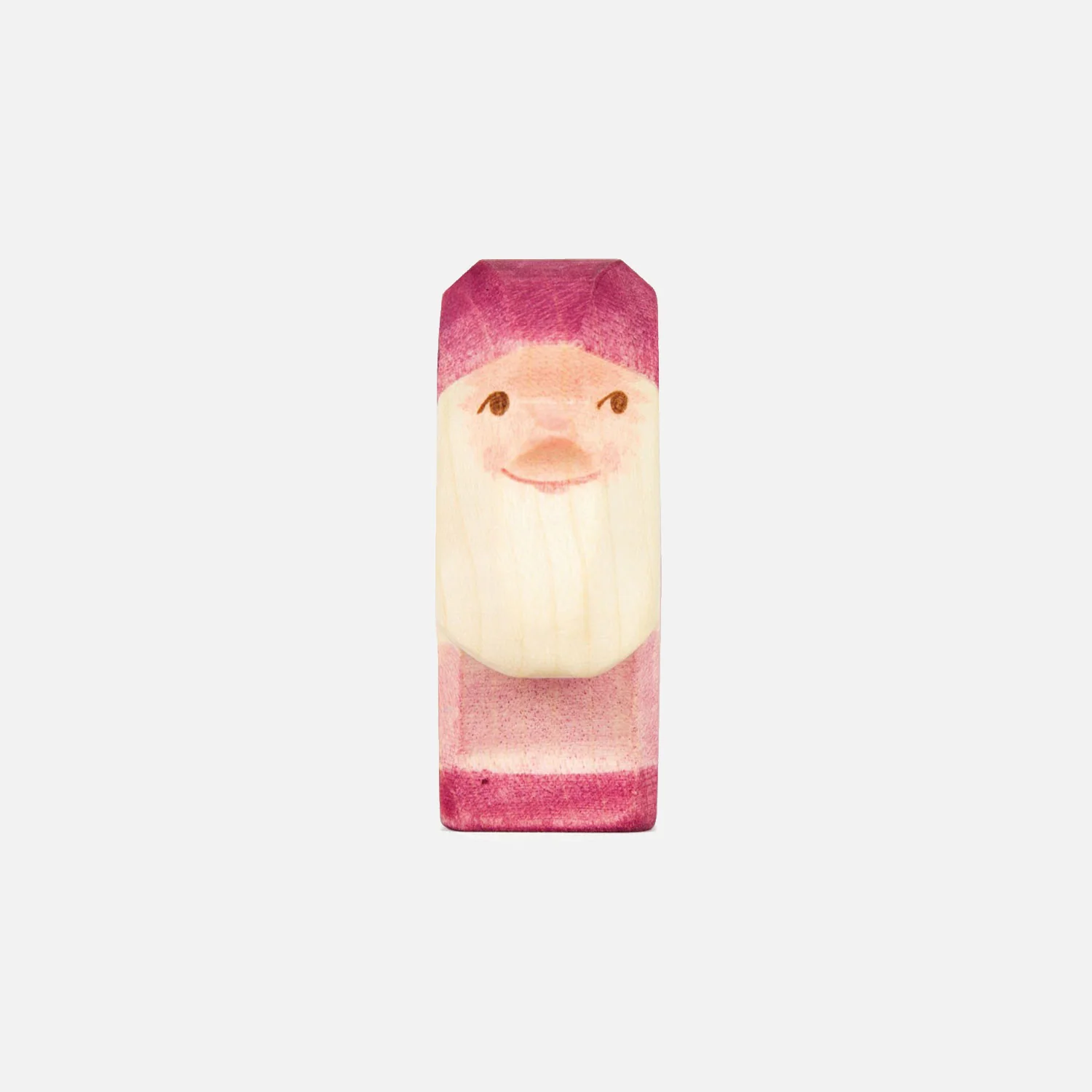 Handmade Wooden Dwarf - Violet - Image 5