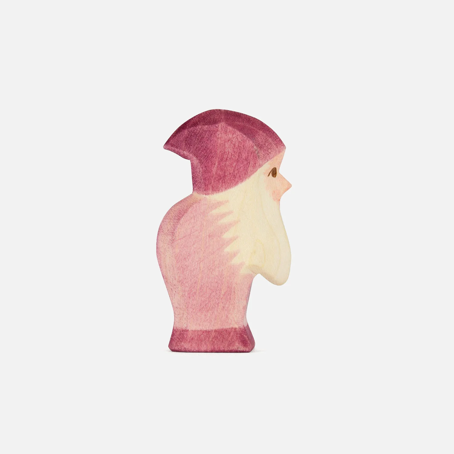 Handmade Wooden Dwarf - Violet - Image 6
