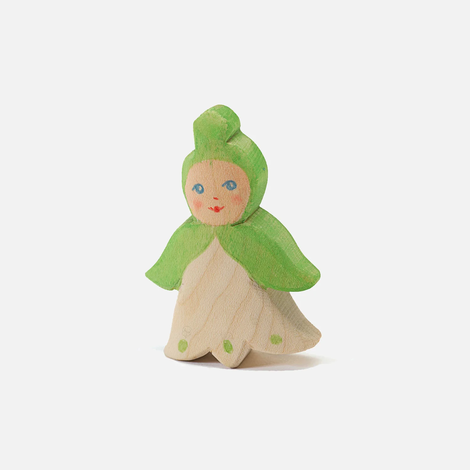 Handmade Wooden Flower Child - Snowdrop - Image 2