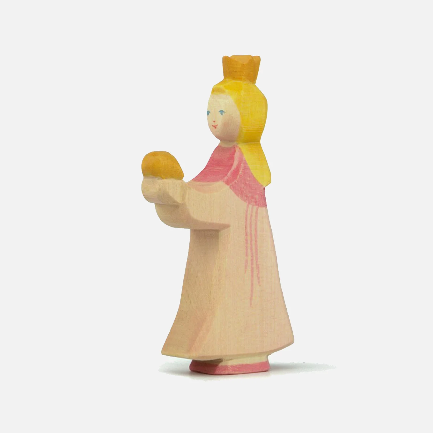Handmade Wooden Princess for Frog King - Image 4