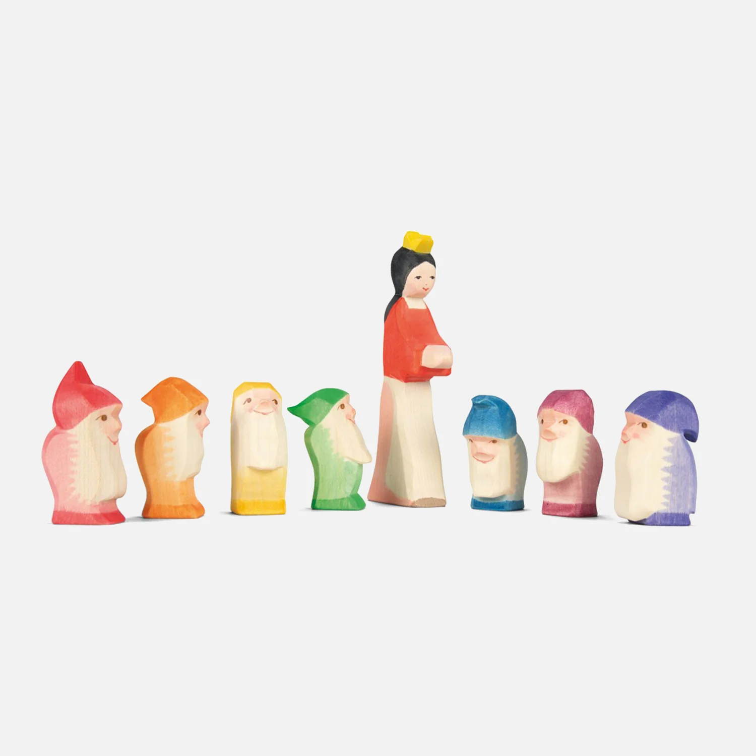 Handmade Wooden Snow White - Image 5