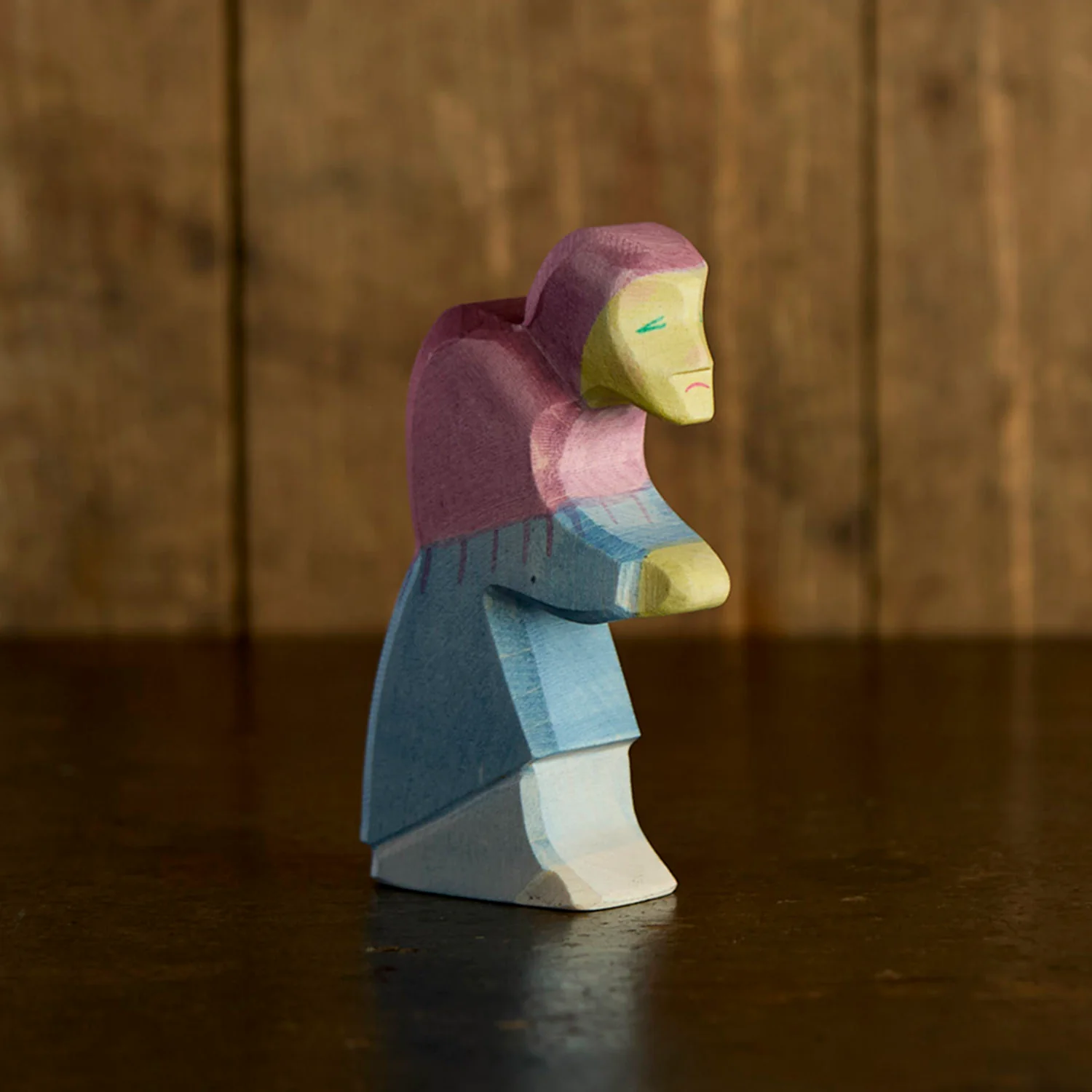 Handmade Wooden Witch