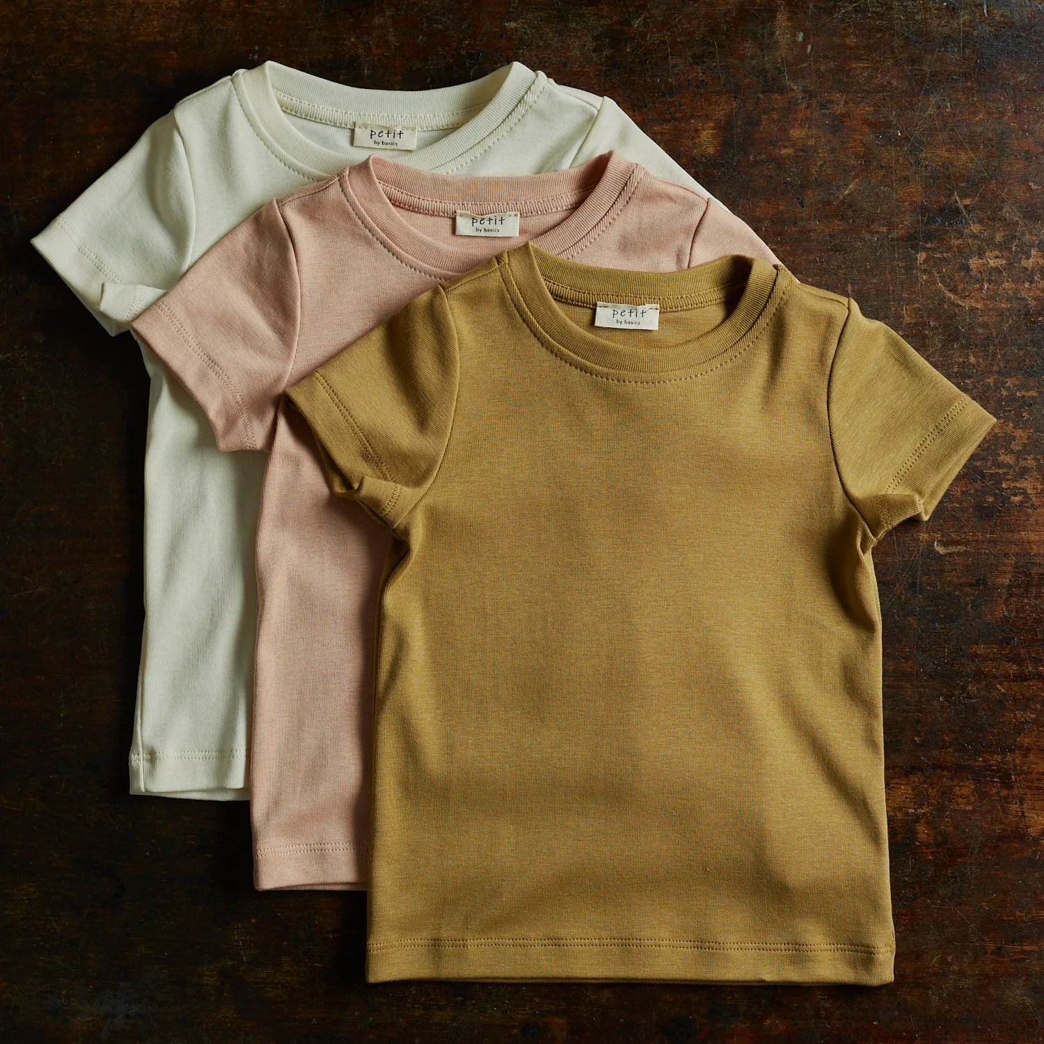 Kids Cotton Andi Tee - Dusty Pink - Image 2