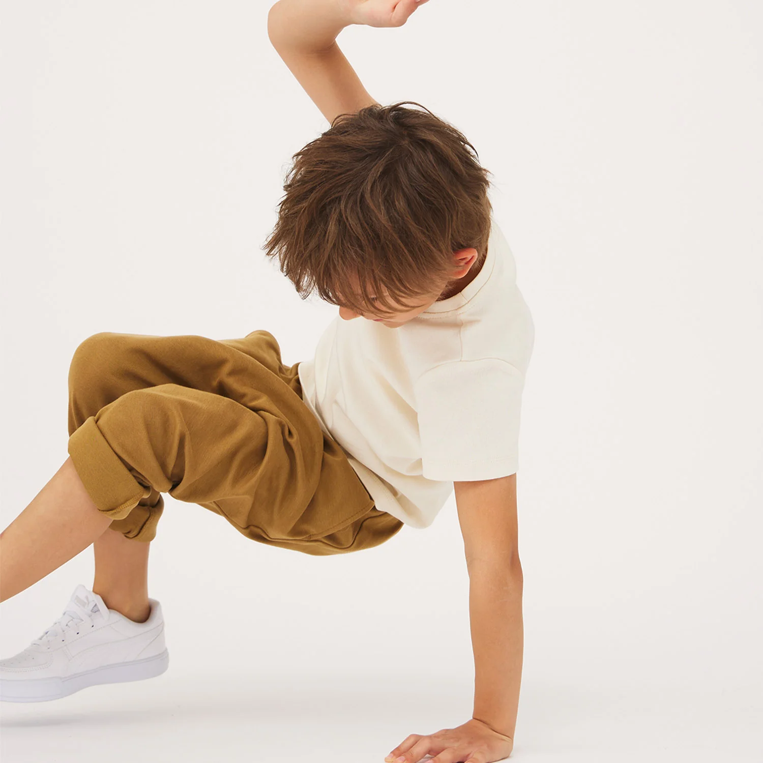 Kids Cotton Andi Tee - Natural - Image 2