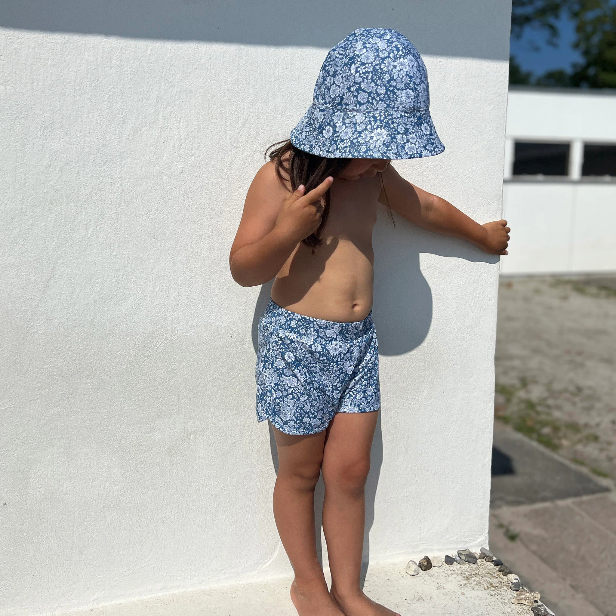 Baby & Kids Frey UV Swim Sun Hat - Evening Sky - Image 6