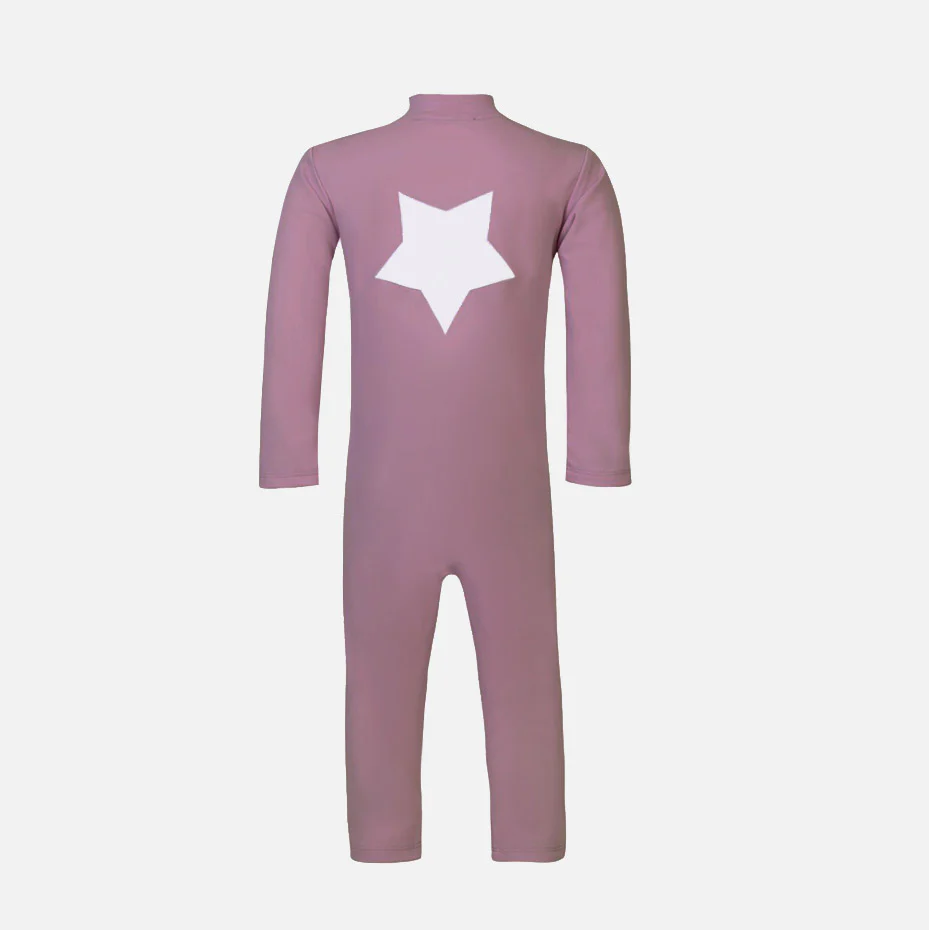Baby & Kids Lou UV Star Swim Bodysuit - Heather - Image 5