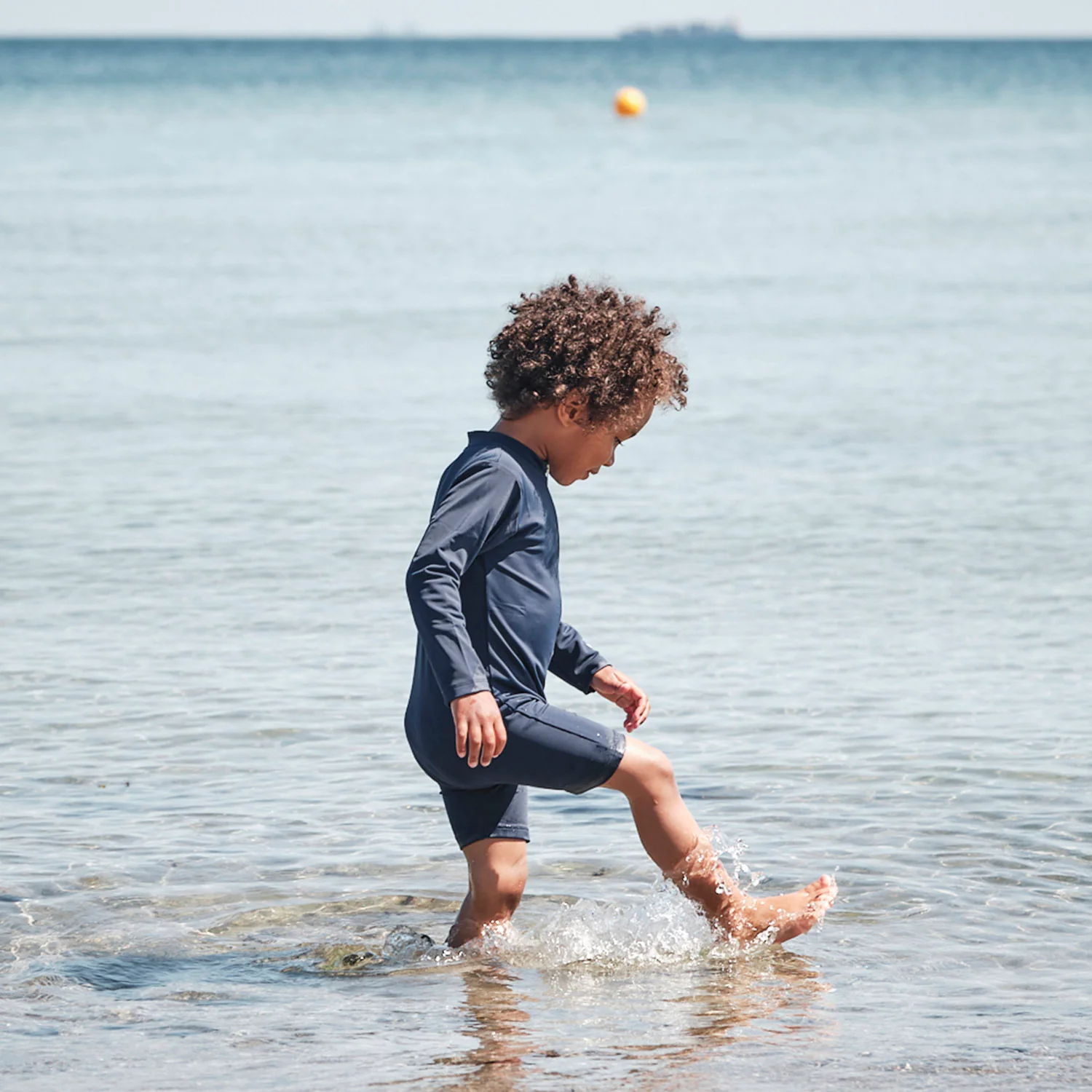 Kids Combi UV Swim Bodysuit - Navy - Image 3