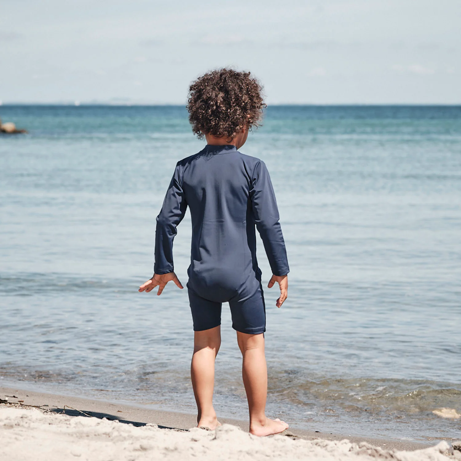Kids Combi UV Swim Bodysuit - Navy - Image 8
